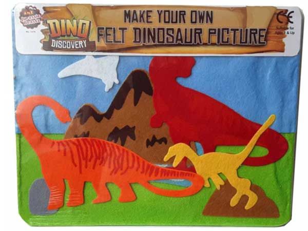 Dino Discovery Make Your Felt Dinosaur Picture, by A to Z Toys