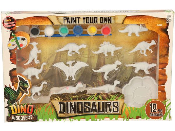 Jurasic Paint Your Own Dinosaur Set, by A to Z Toys