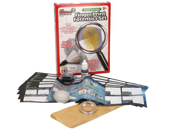 World Of Discovery Design - Finger Print Forensics Set, by A to Z Toys