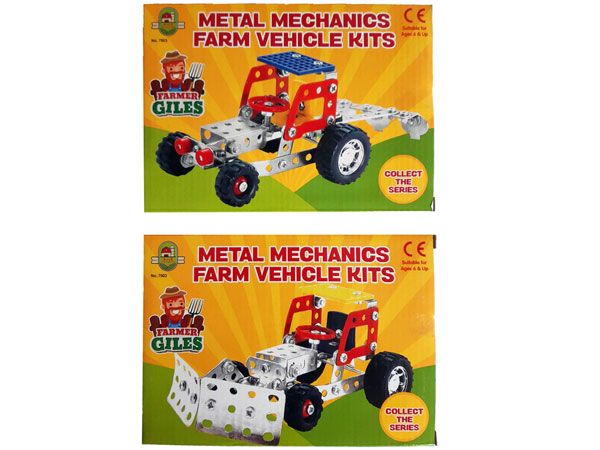 Farmer Giles Metal Mechanics Farm Vehicle, by A to Z Toys,  zzz | 07003