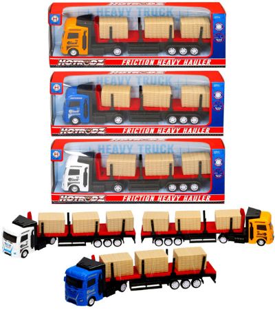 Hotrodz Friction Heavy Hauler Truck...Assorted Designs