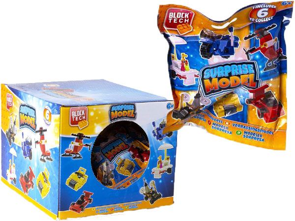 24x Block Tech Blind Bag Surprise Models - 6 Assorted | 26-3012