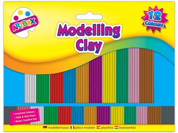 Wholesale Kids Play Clay | 12 Assorted Strips