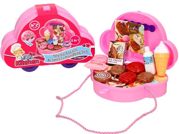 My Little Kitchen Ice Cream & Sweets Wheelie Handbag Set