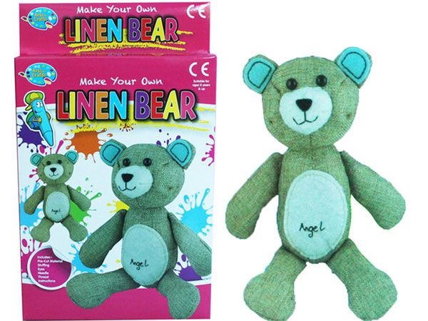 Make Your Own Linen Bear, by A to Z Toys