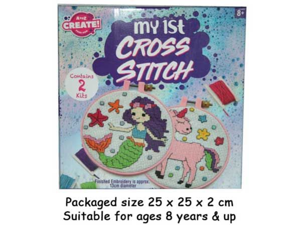 My 1st Cross Stitch Kit, by A to Z Toys