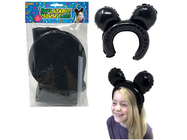 12pk Inflatable Mouse Ears   zzz