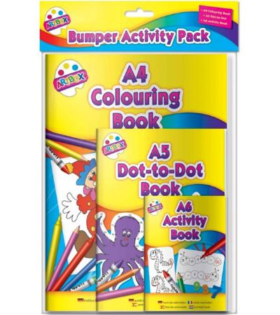 Wholesale Kids Multi Activity Pack | 3 Activity Books