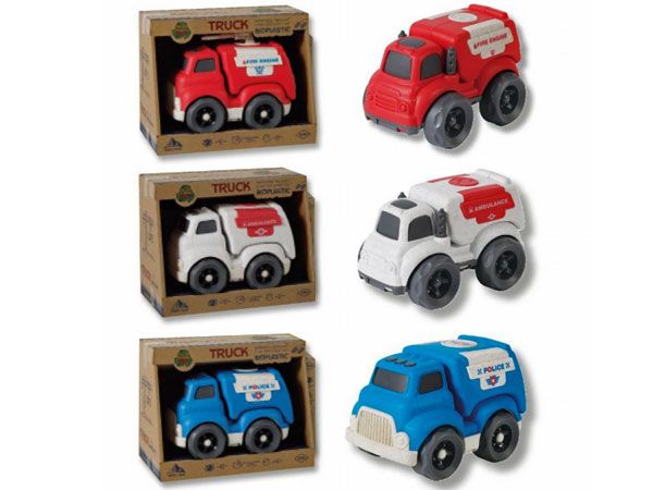 Recyclable Bioplastic Emergency Truck, Assorted Picked At Random | 485-001