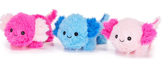 8'' / 22cm Lying Axolotl Soft Toy...Assorted Picked At Random | 49502