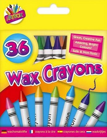 Wholesale Wax Crayons | 36 Pack | Bulk Buy