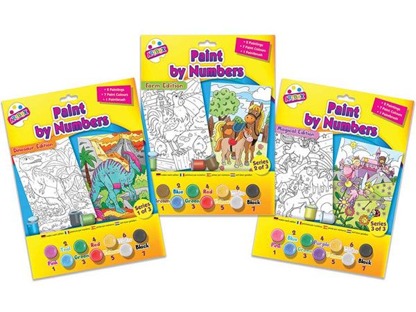 Wholesale kids paint by numbers set | bulk buy