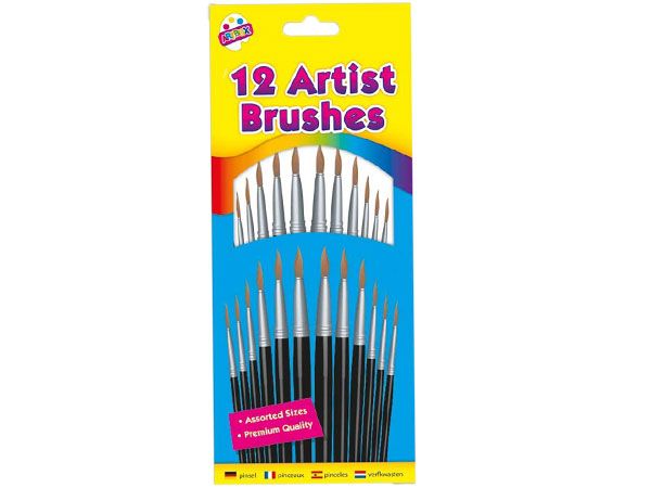 Wholesale Artist Paint Brushes | Natural Bristle