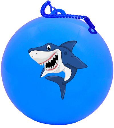 24x Deflated Shark Ball And Keychain
