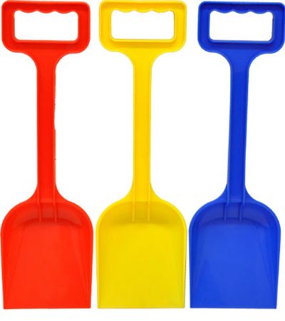 40x 33cm Plastic Sand Spade, Assorted Colours | 53644