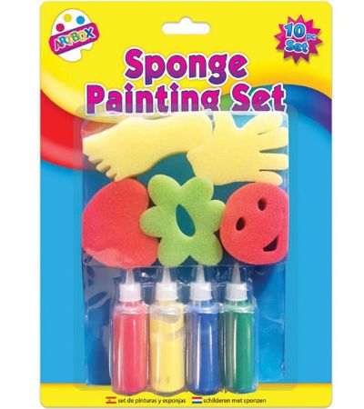 Art Box Sponge Paint Set | 5455