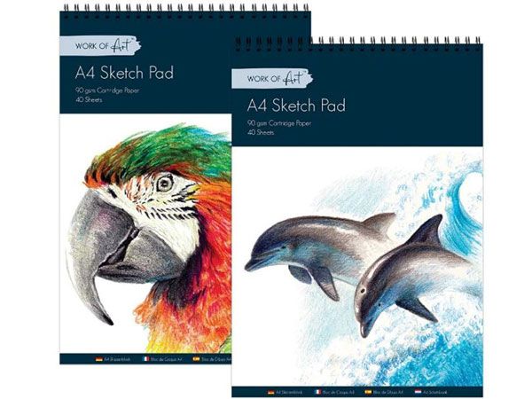 Wholesale Atist Sketch Pad | A4 40 Sheet | Bulk Buy