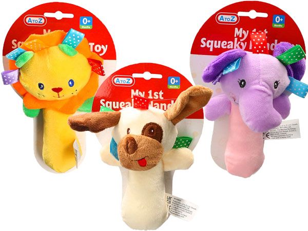 My First Squeaky Hand Toy | Wholesale Baby Toys