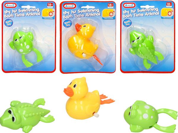 My 1st Swimming Bath Time Animal, by A to Z Toys, Assorted Picked At Random | 65013