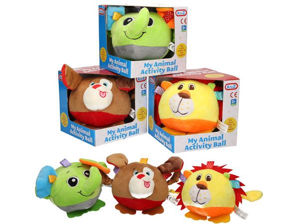 My First Activity Ball, Assorted Picked At Random, by A to Z Toys | 65025