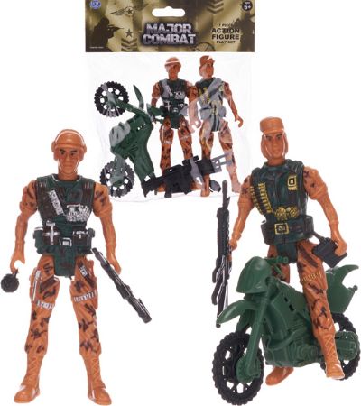 Major Combat 7 Piece Action Figure Playset