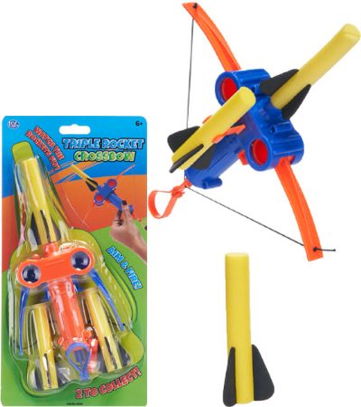 Triple Rocket Crossbow...Assorted Designs