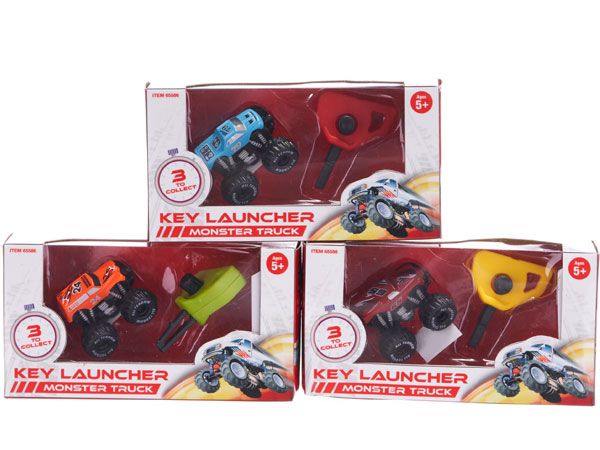 Fast Wheels Key Launcher Monster Truck, Assorted Picked At Random