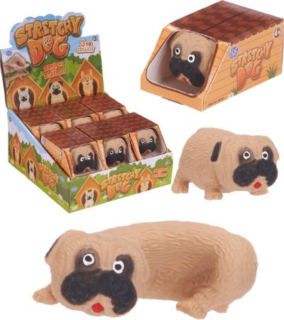 12x Stretchy Squishy Dog In A Kennel...One Design Only