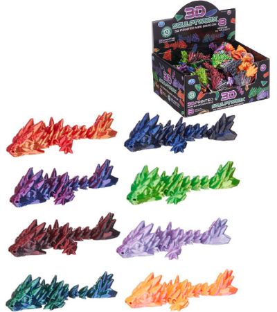 72x Sculptworx 3D Printed Mini Dragons.....Latest Craze | 65890