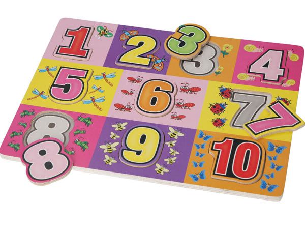 Wooden Classics Number Puzzle