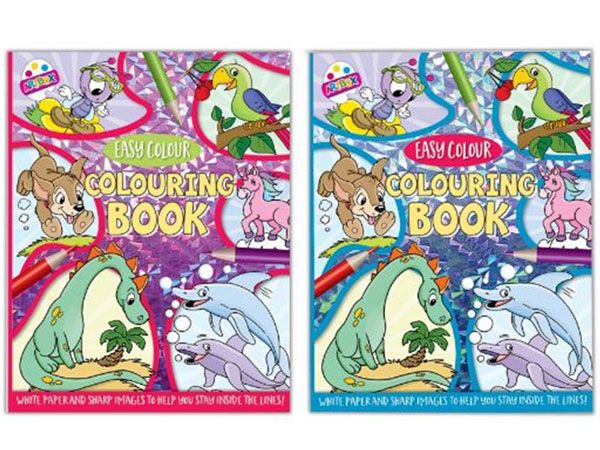 Easy Colour Colouring Books - 2 Assorted Picked At Random | 6840