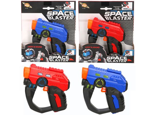 Battery Operated Space Blaster, by A to Z Toys, Assorted Picked At Random | 06929