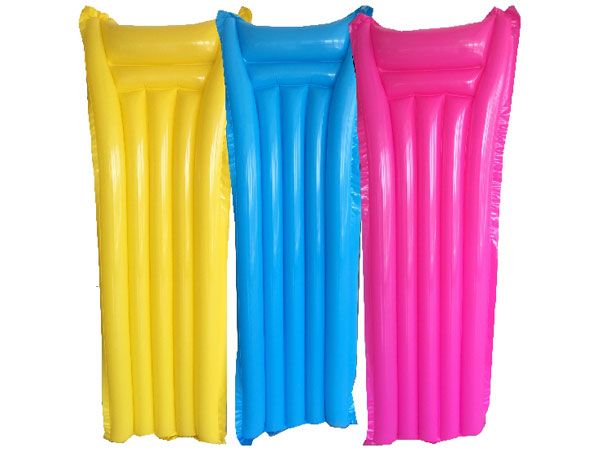 Palmax Aqua Plain Coloured Inflatable Air Bed (ASSTD)