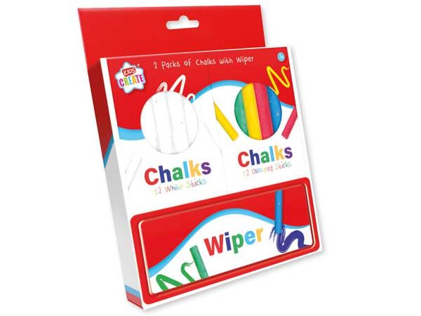 Kids Create Chalk Pack With Wiper