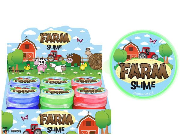 Wholesale Farm Toy Slime Pot | Bulk Buy