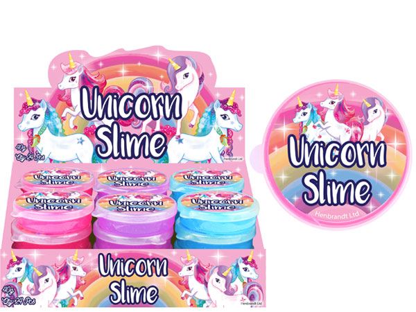 24x Unicorn Slime Tubs | N14381