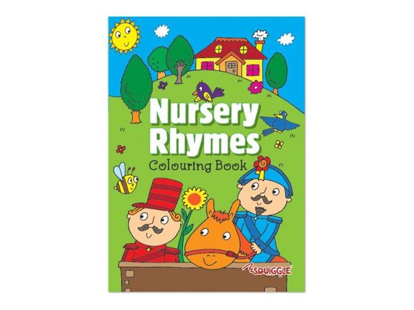 6x Nursery Rhymes  Colouring Book | P2820