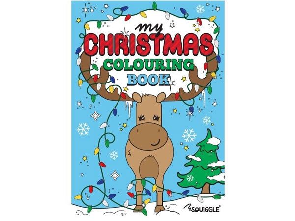 Squiggle My Christmas Colouring Book