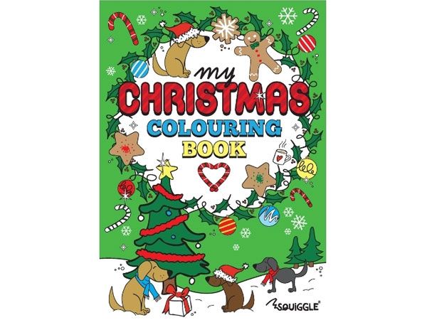 Squiggle My Christmas Colouring Book Series 4
