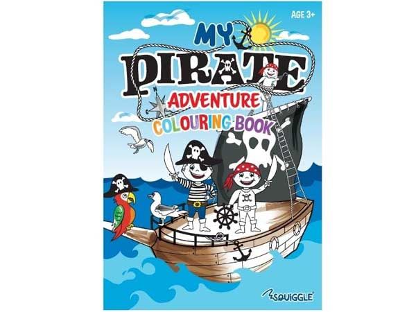 Squiggle My Pirate Adventure Colouring Book