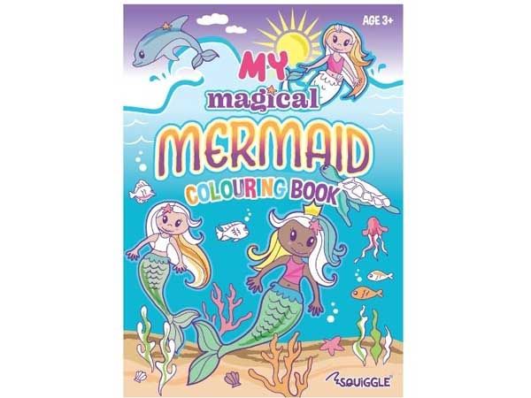 Squiggle My Magical Mermaid Colouring Book | P2972