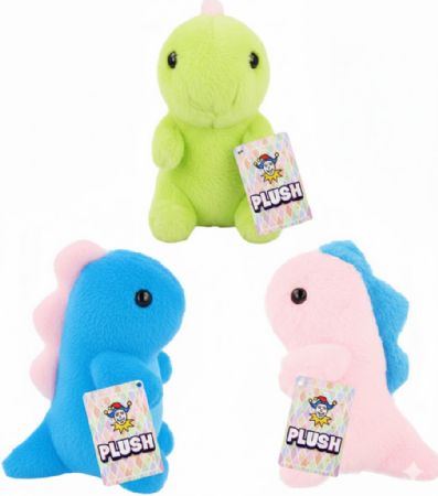 Cute Dinosaur Plushies, 6'' / 18cm, Assorted Designs Picked At Random