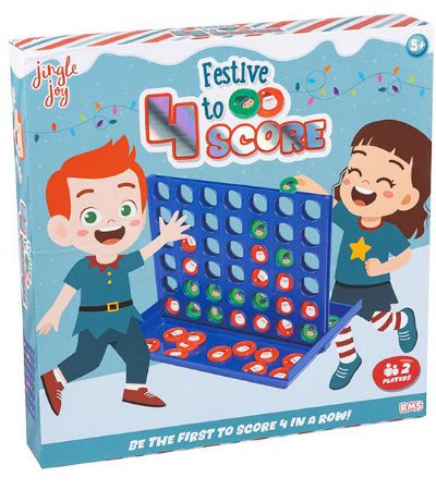 Jingle Joy Festive 4 to Score Game box view