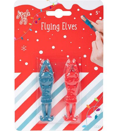 Jingle Joy - 2 Pack Stretchy Flying Elves