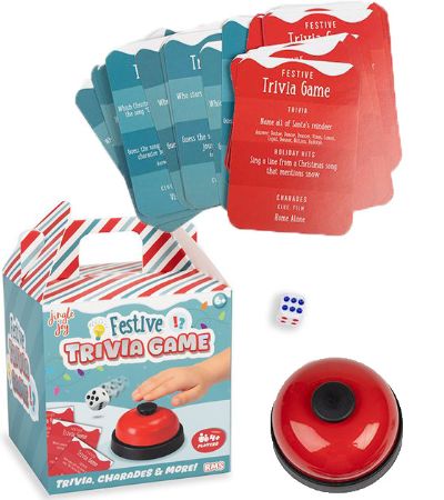 Jingle Joy Festive Trivia Game box view