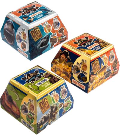 Treasure Quest Dig Excavation Block...Assorted Designs