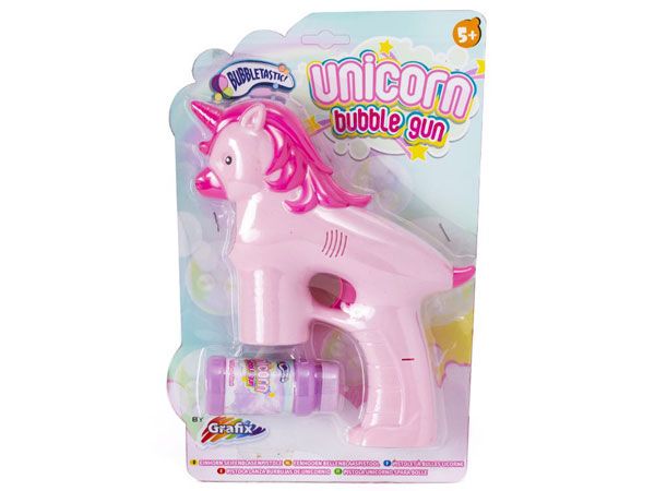 Wholesale Unicorn Bubble Gun | Battery Operated