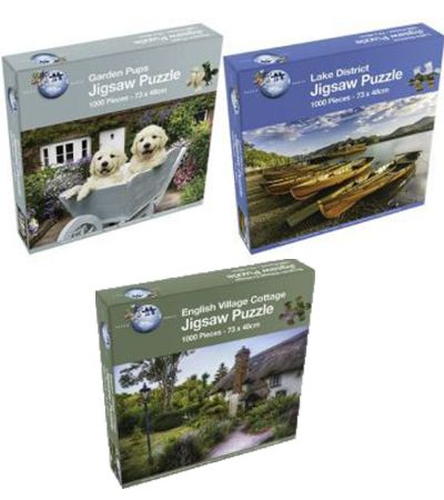 Puzzle World - 1000 Piece Adult Jigsaw Puzzle...Assorted Designs Picked At Rando