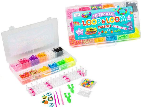 Project Craft Ultimate Loom Bands Loop & Loom Case Set