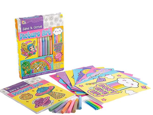 Craft Hub- Sand & Glitter Picture Art Set